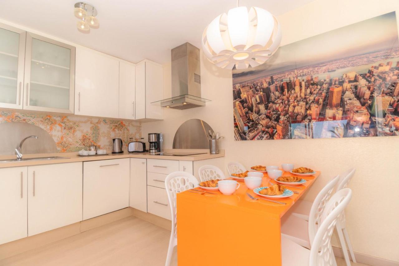 Апартаменты A Few Steps From The Beach Of Las Vistas Лос Кристианос Экстерьер фото