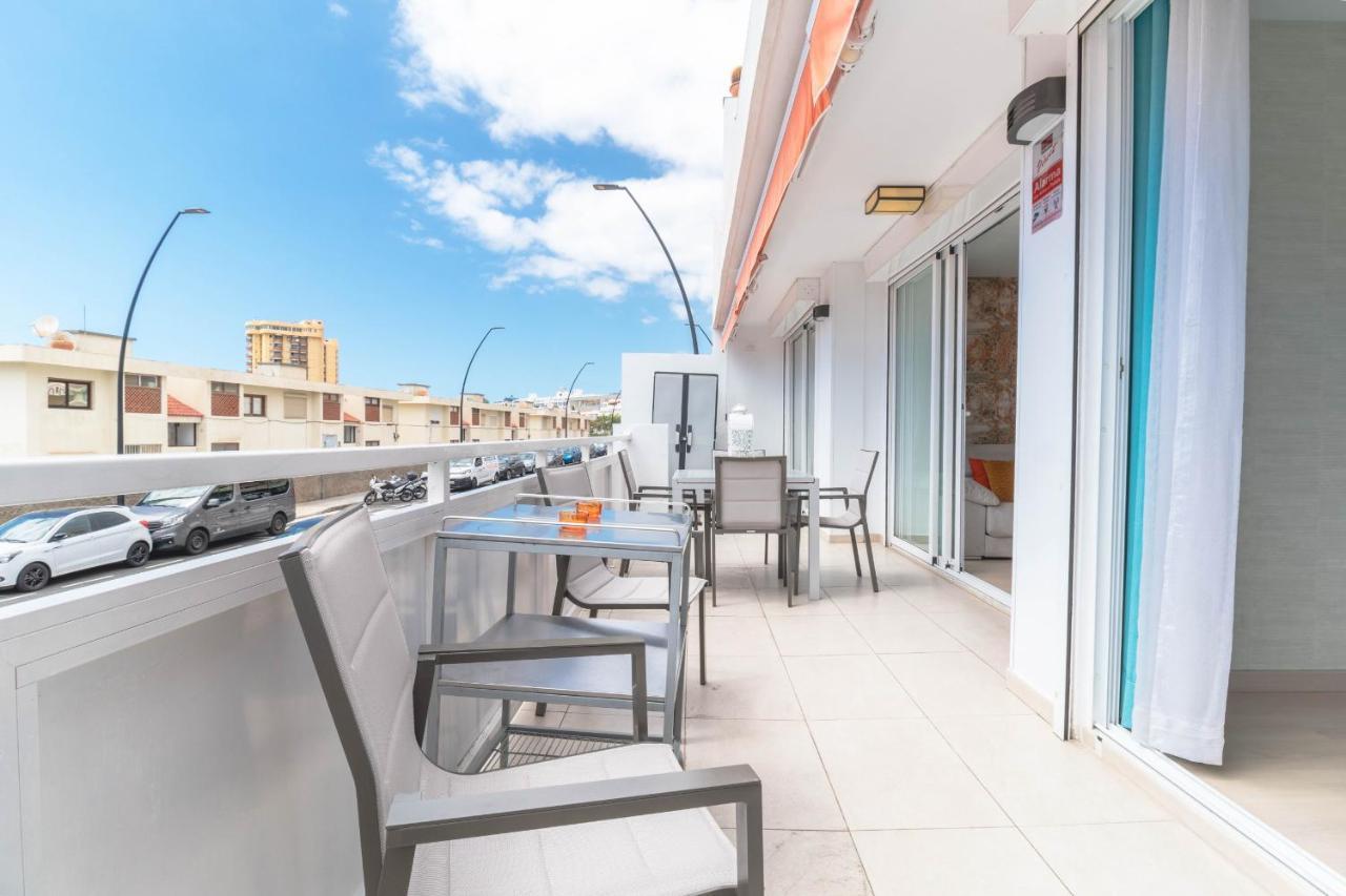Апартаменты A Few Steps From The Beach Of Las Vistas Лос Кристианос Экстерьер фото